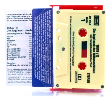 Ein Fall für TKKG MC Hörspielkassette Nr. 1: Die Jagd nach den Millionendieben von Europa